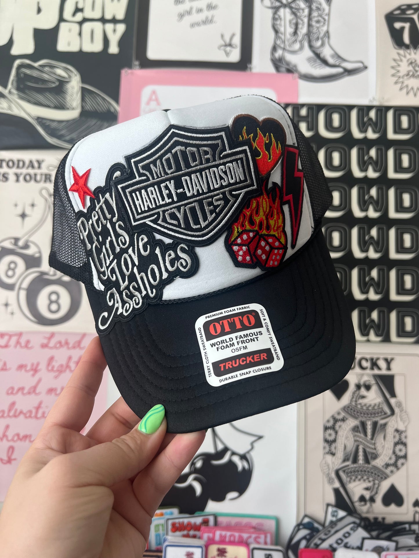 Harley Davidson Trucker Hat