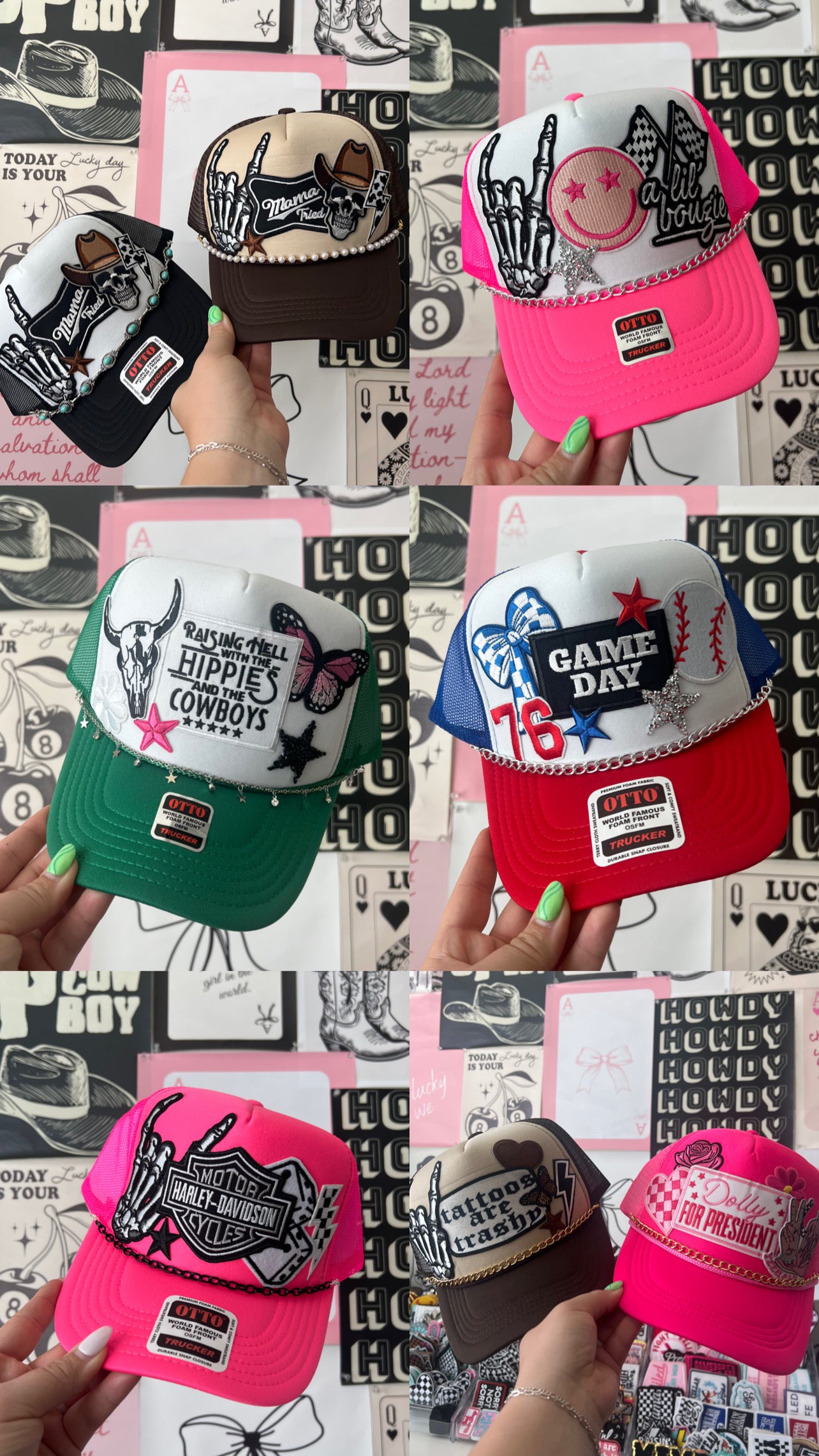 Unlimited Patches Trucker Hat