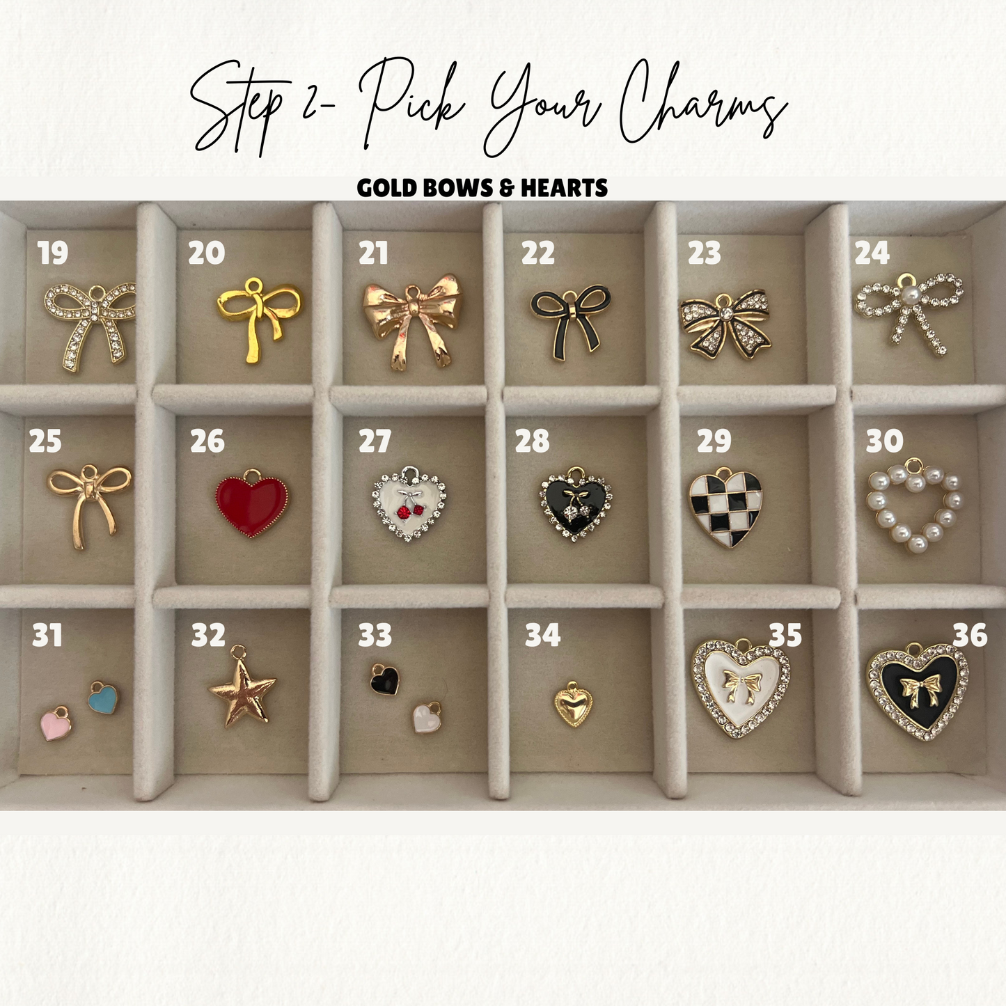 Custom Charm Bar