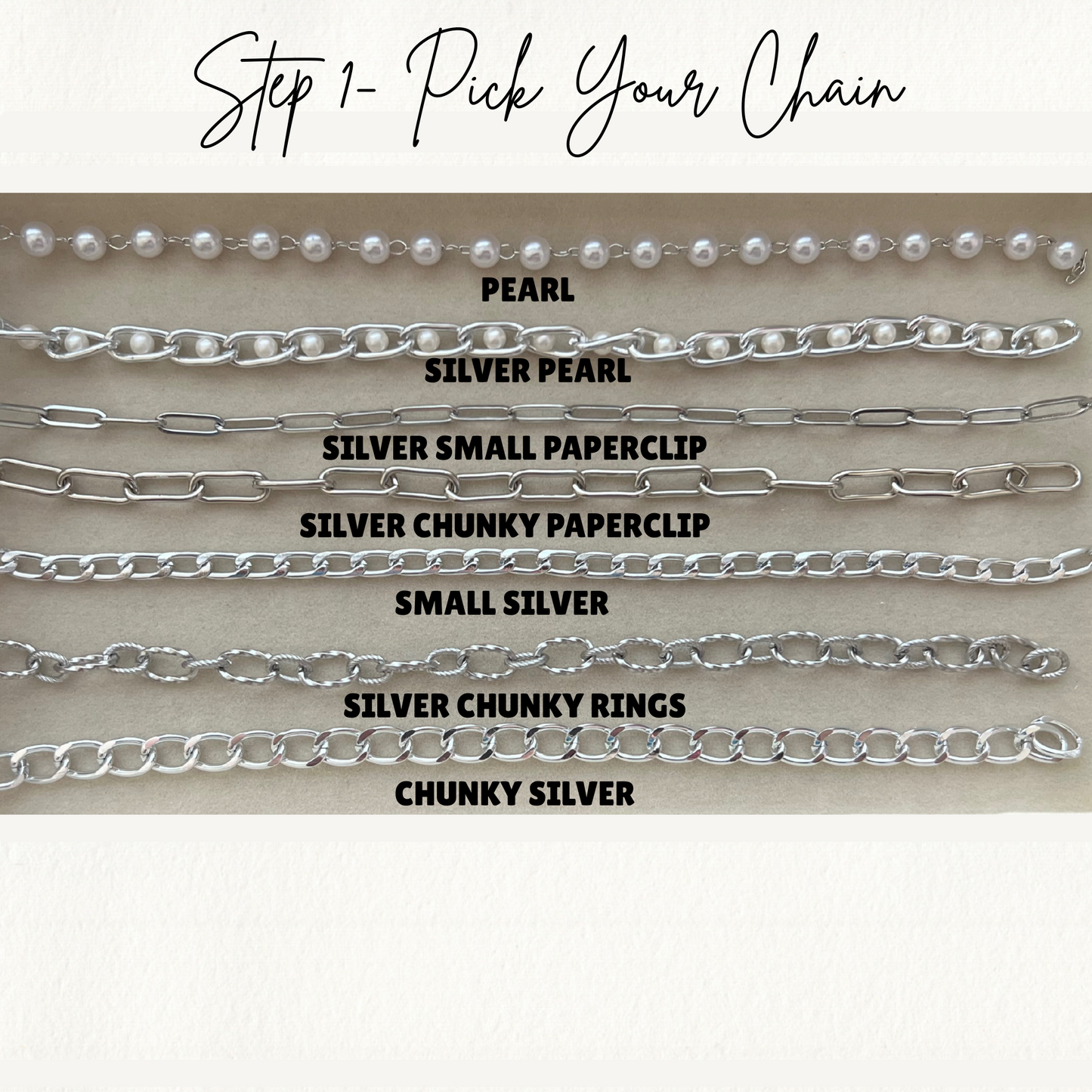 Custom Charm Bar