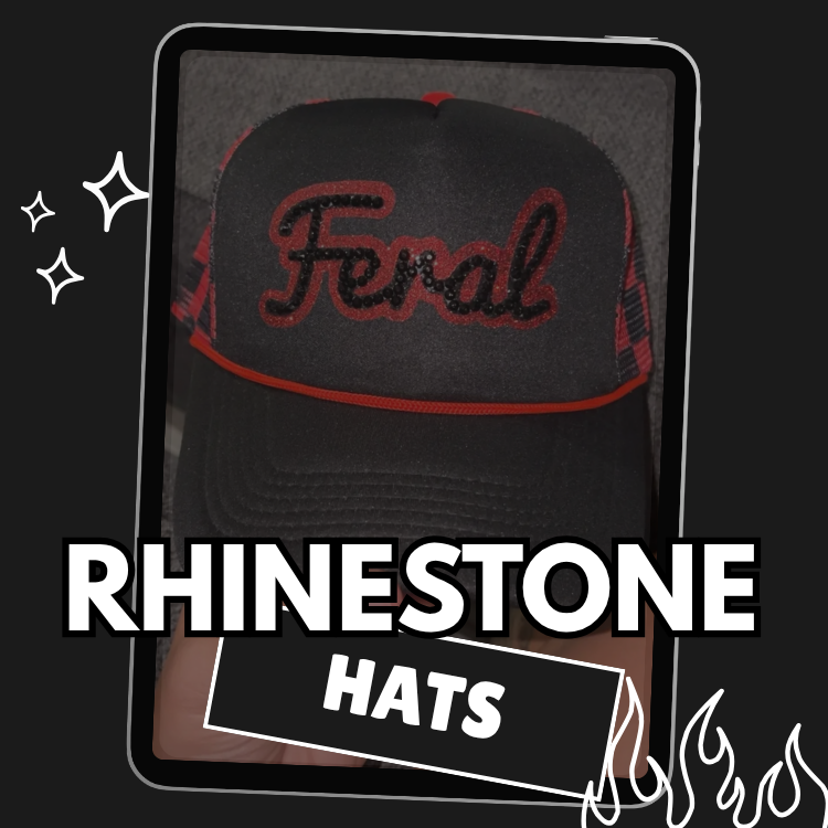 Rhinestone Trucker Hat