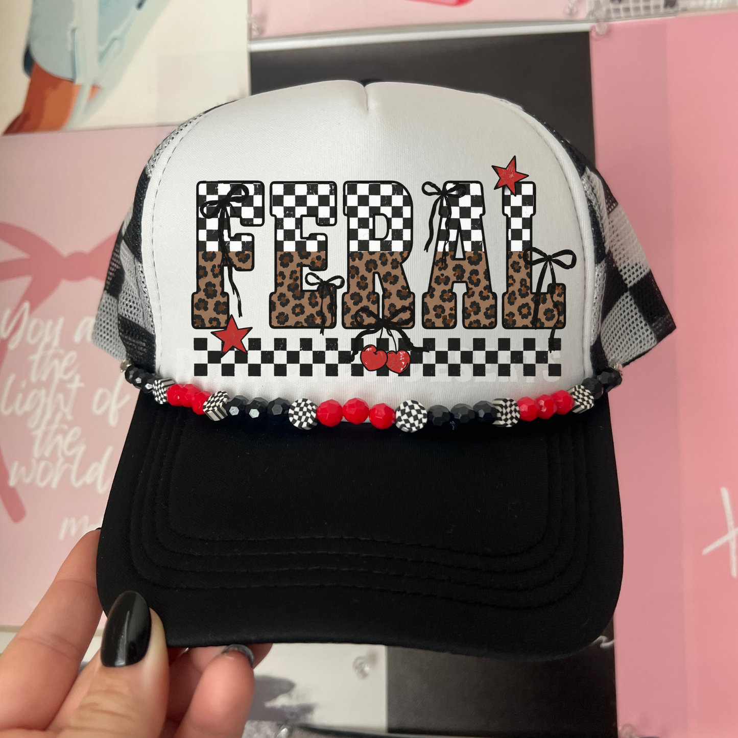 Feral Hat DTF Transfer
