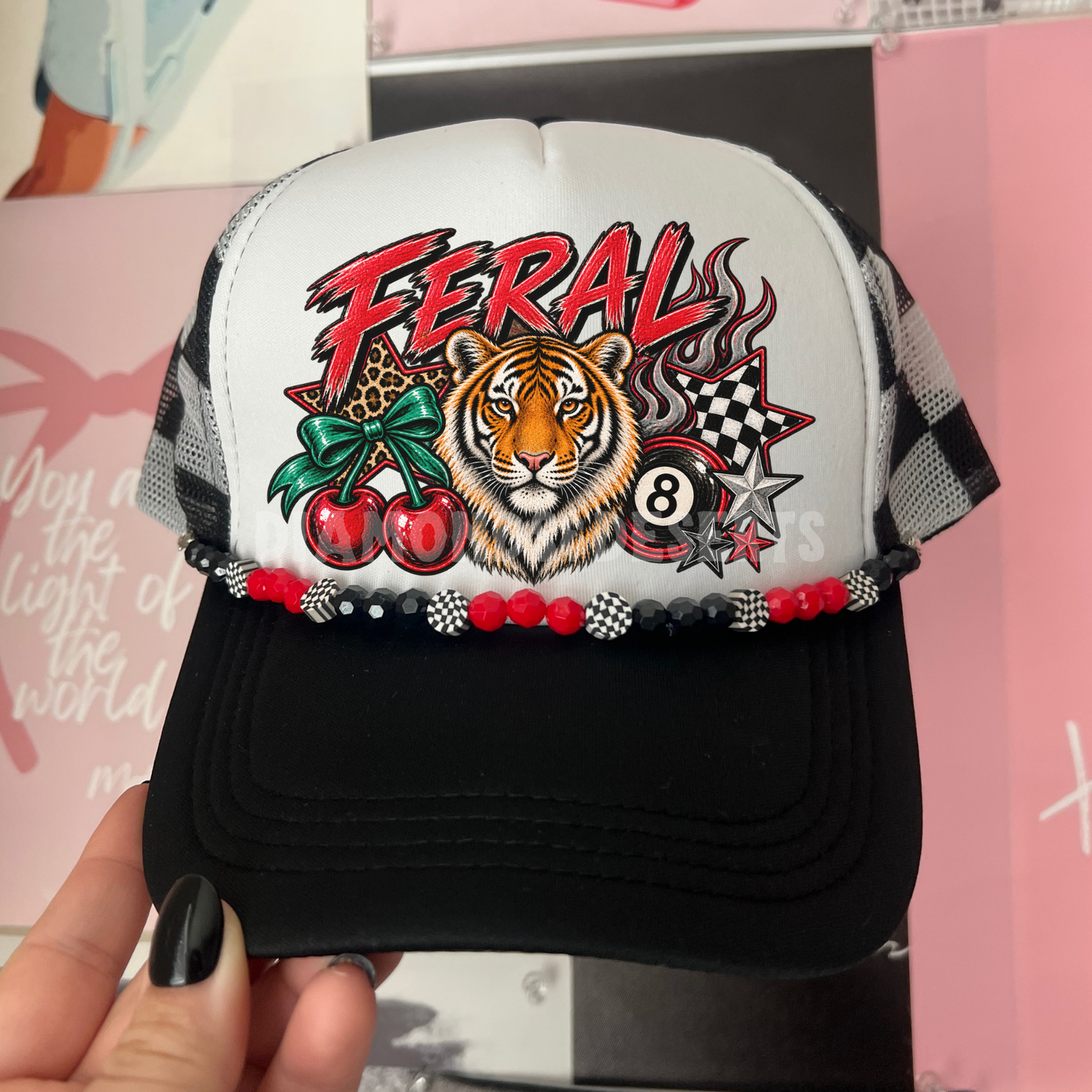 Feral Hat DTF Transfer