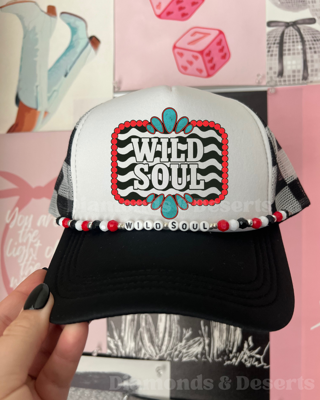 Wild Soul Hat DTF Transfer