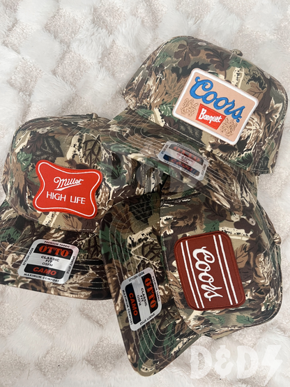 Camo Beer Trucker Hat