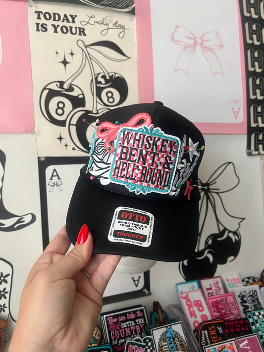 Whiskey Bent Trucker Patch Hat