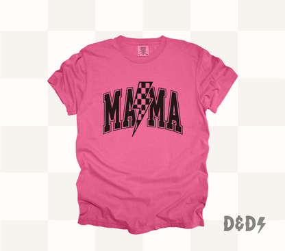 Checkered Mama Shirt & Crewneck