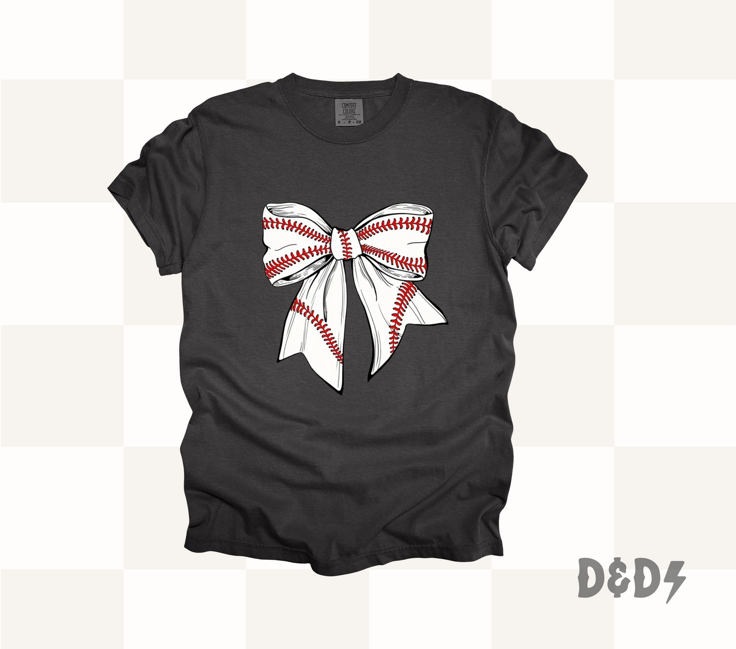 Baseball Bow Shirt & Crewneck