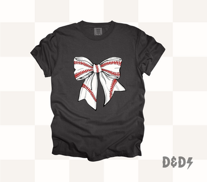 Baseball Bow Shirt & Crewneck