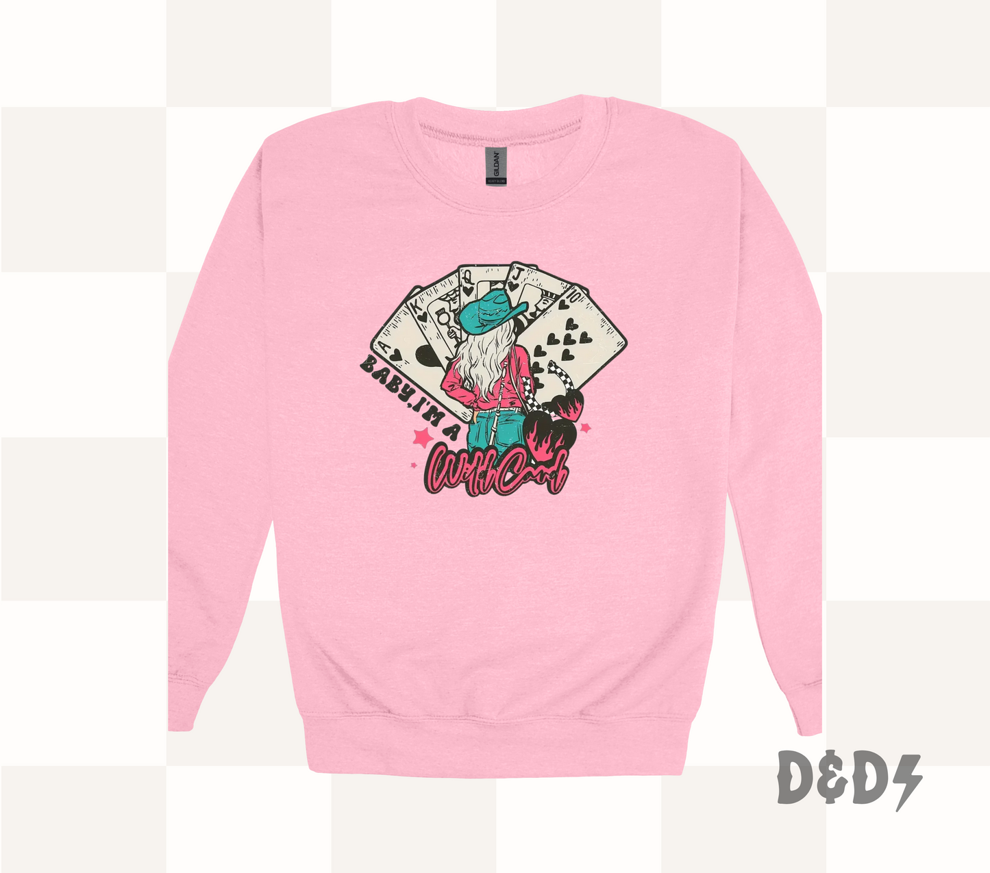 Western Wild Card Shirt & Crewneck