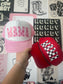 Mama Checkered Trucker Hat