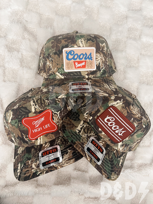 Camo Beer Trucker Hat