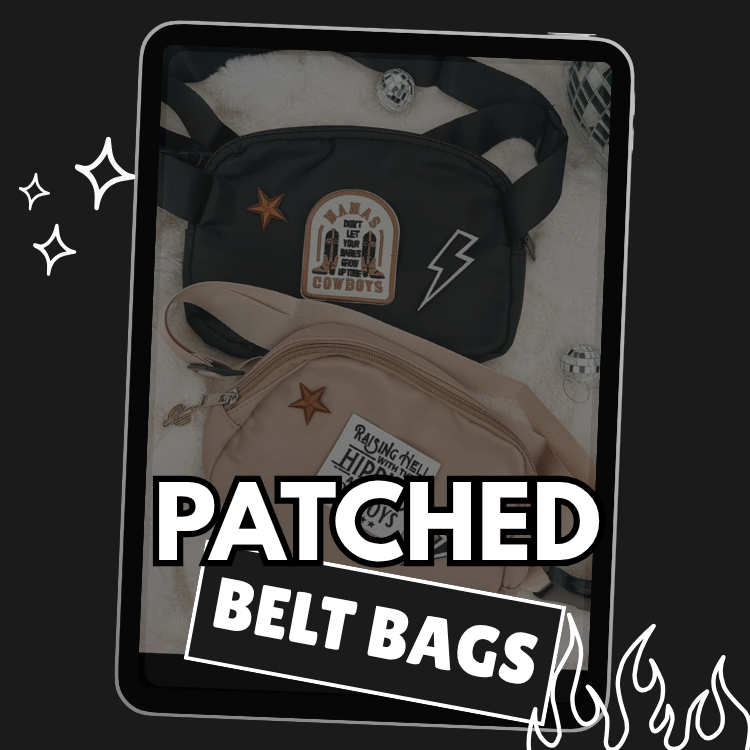 Patch Belt Bags