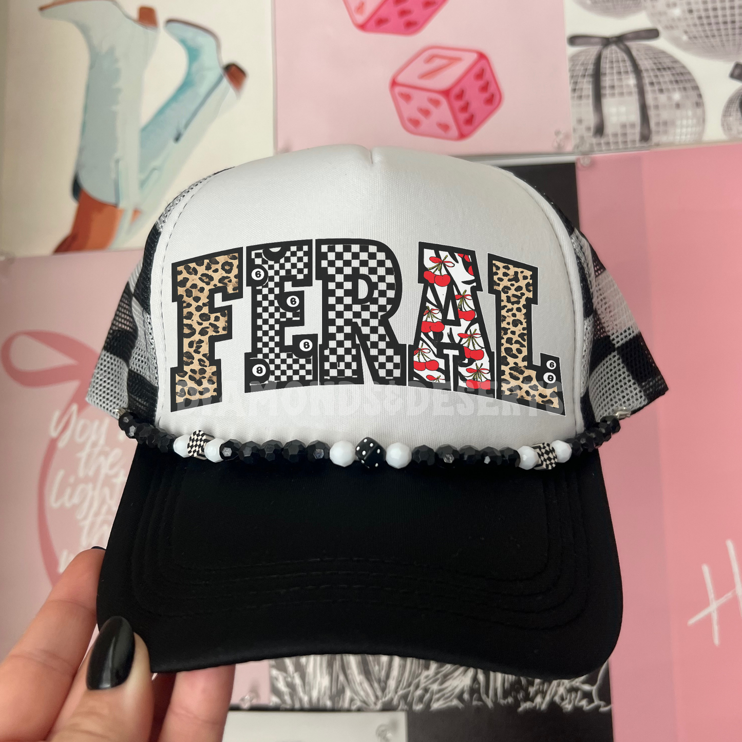 Feral Hat DTF Transfer