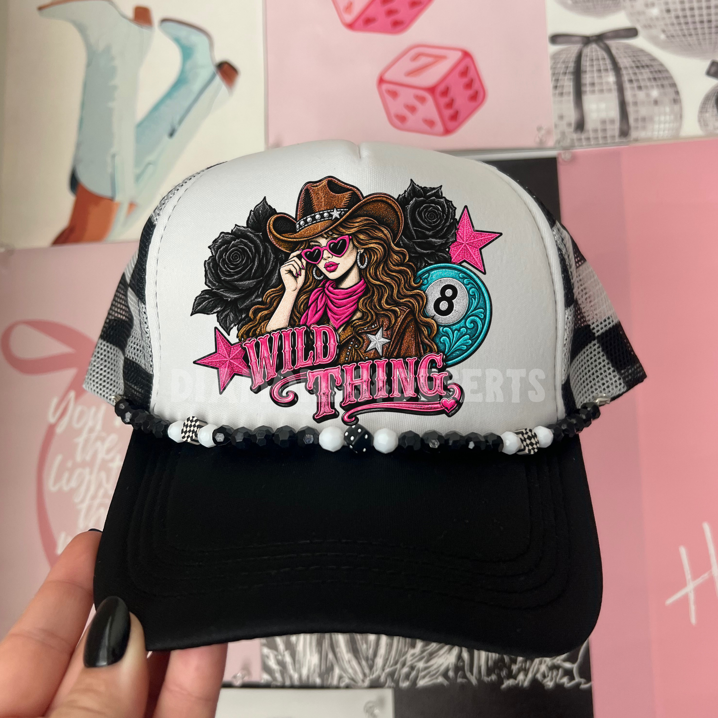 Wild Thing Hat DTF Transfer