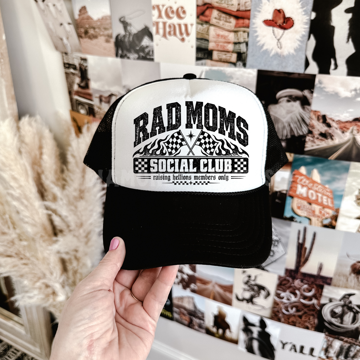 Rad Moms Hat DTF Transfer