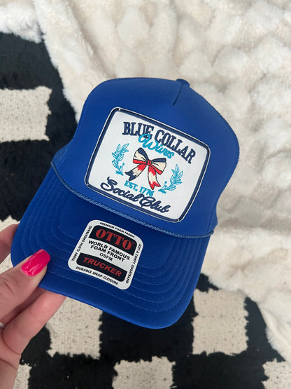 Blue Collar Wives Social Club Trucker Hat