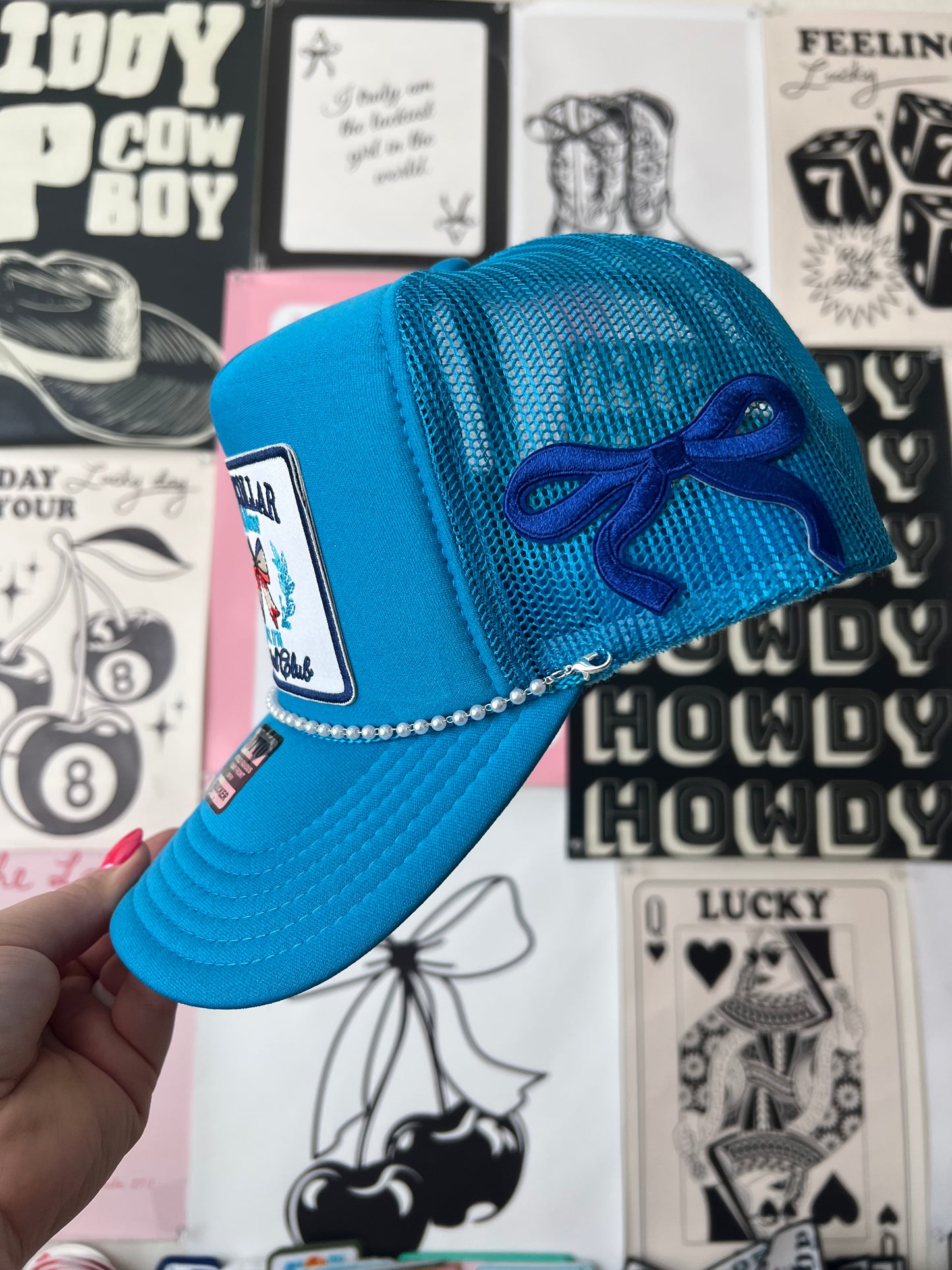 Blue Collar Wives Social Club Trucker Hat