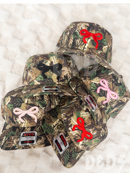 Camo Bow Trucker Hat