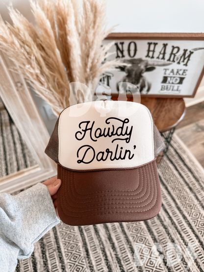 Howdy Darlin' Western Trucker Hat