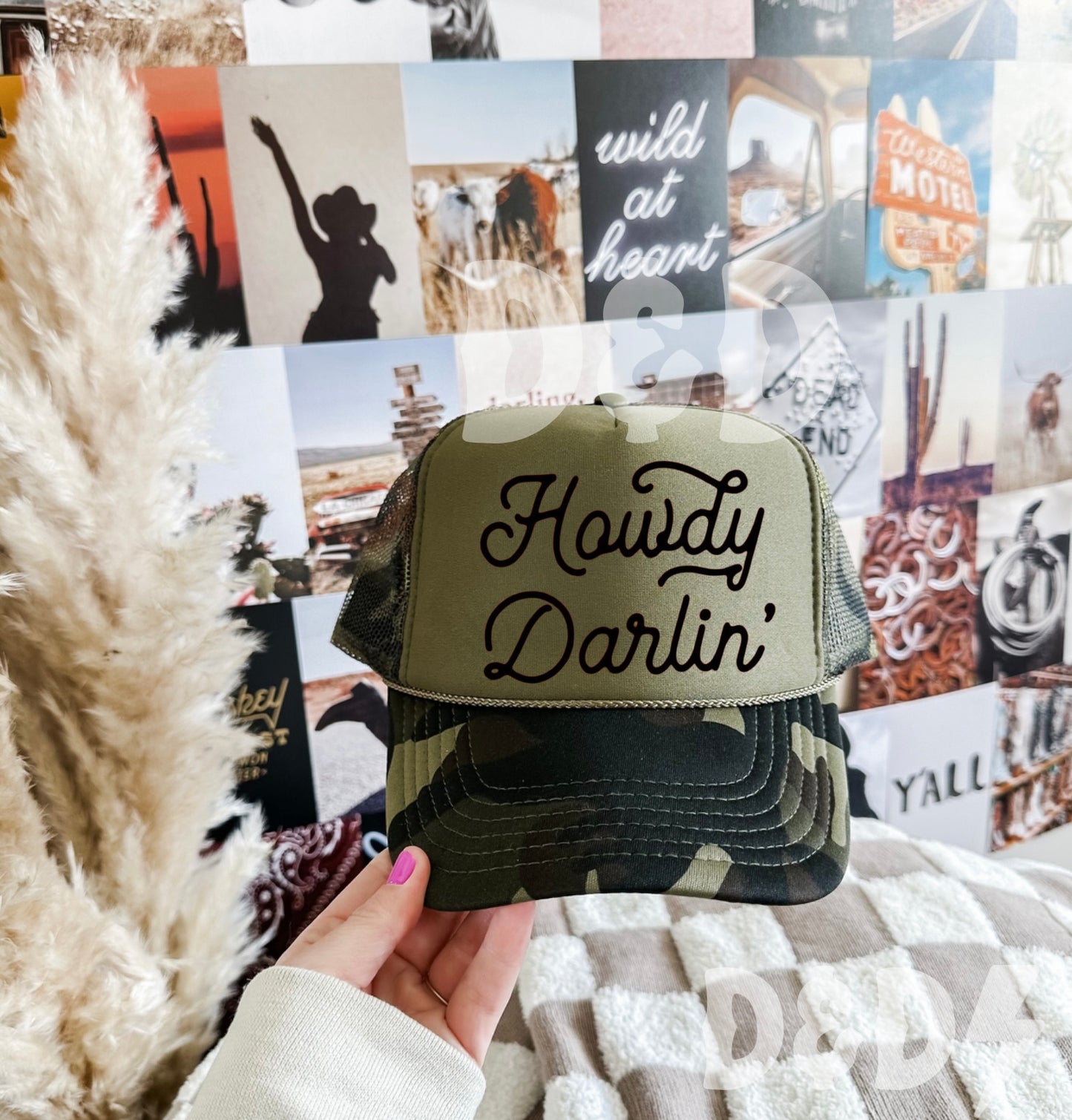 Howdy Darlin' Western Trucker Hat