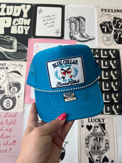 Blue Collar Wives Social Club Trucker Hat