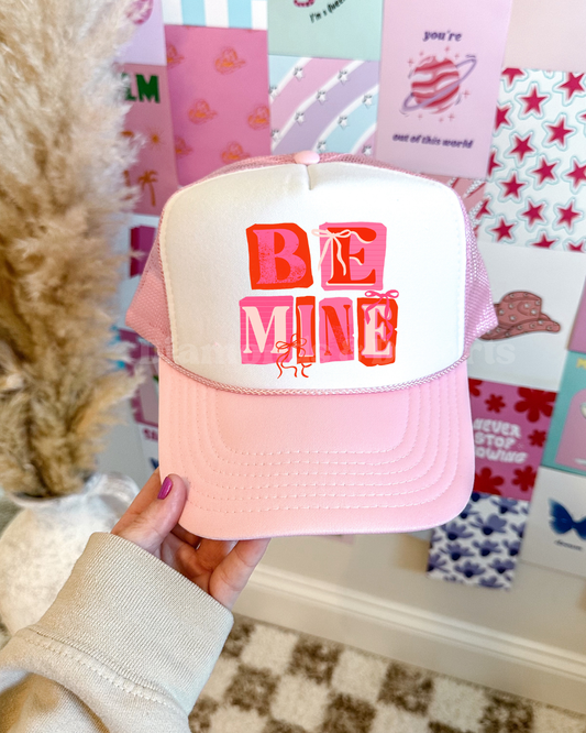 Be Mine Hat DTF Transfer