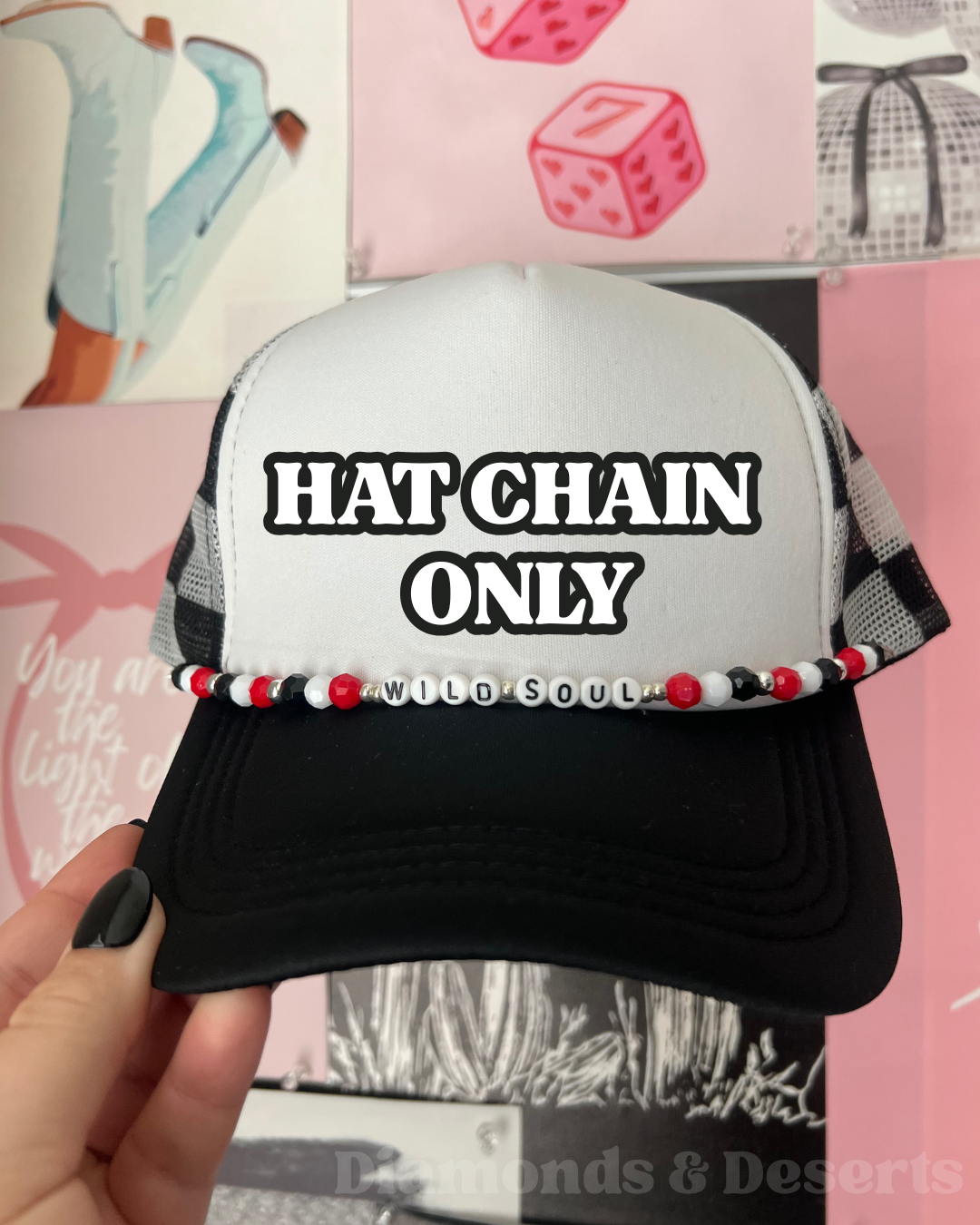 Wild Soul Trucker Hat Chain