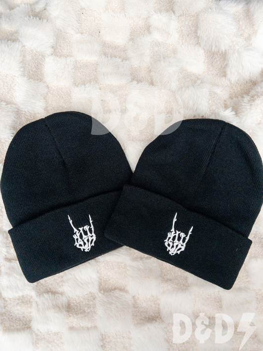 Skull Hand Beanie