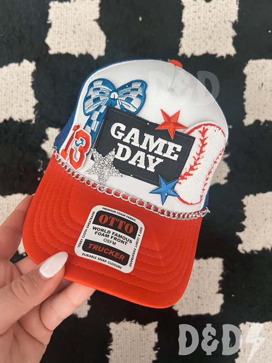 Game Day Baseball Trucker Hat