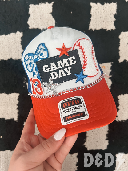 Game Day Baseball Trucker Hat