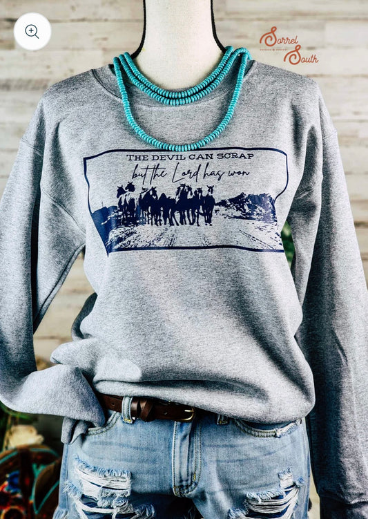 Western Graphic Sweat Shirt, Zach Bryan Crewneck