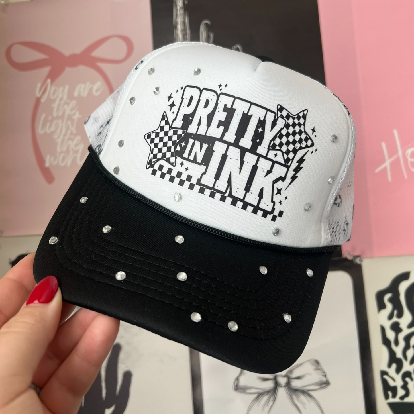 Pretty In Ink Transfer Hat