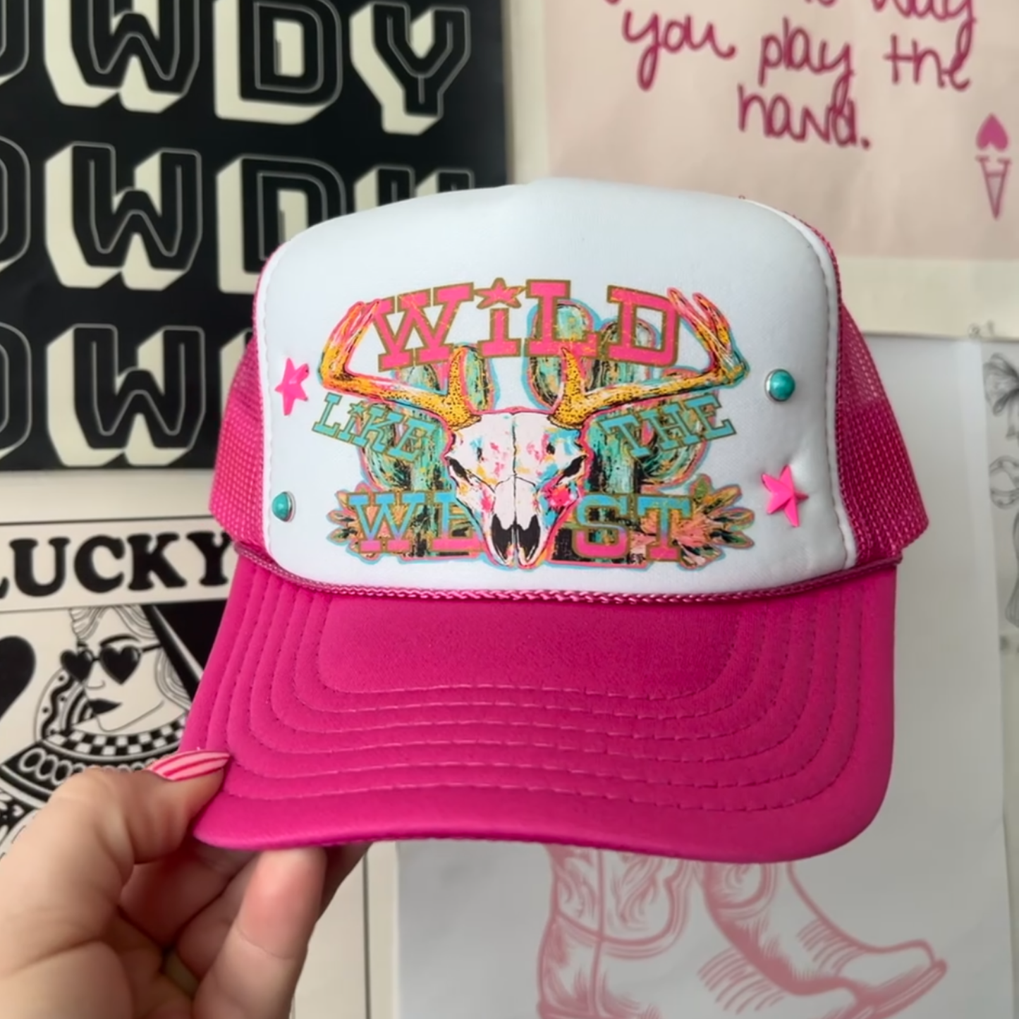 Wild Like The West Transfer Hat