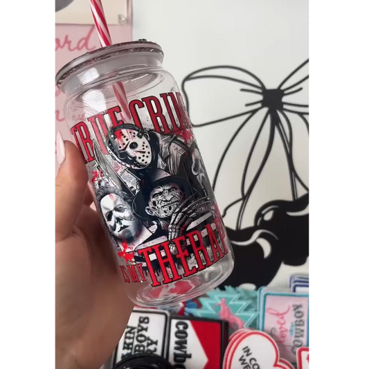 Spooky True Crime Acrylic Cup