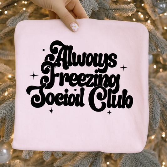 Always Freezing Social Club Graphic T-Shirt
