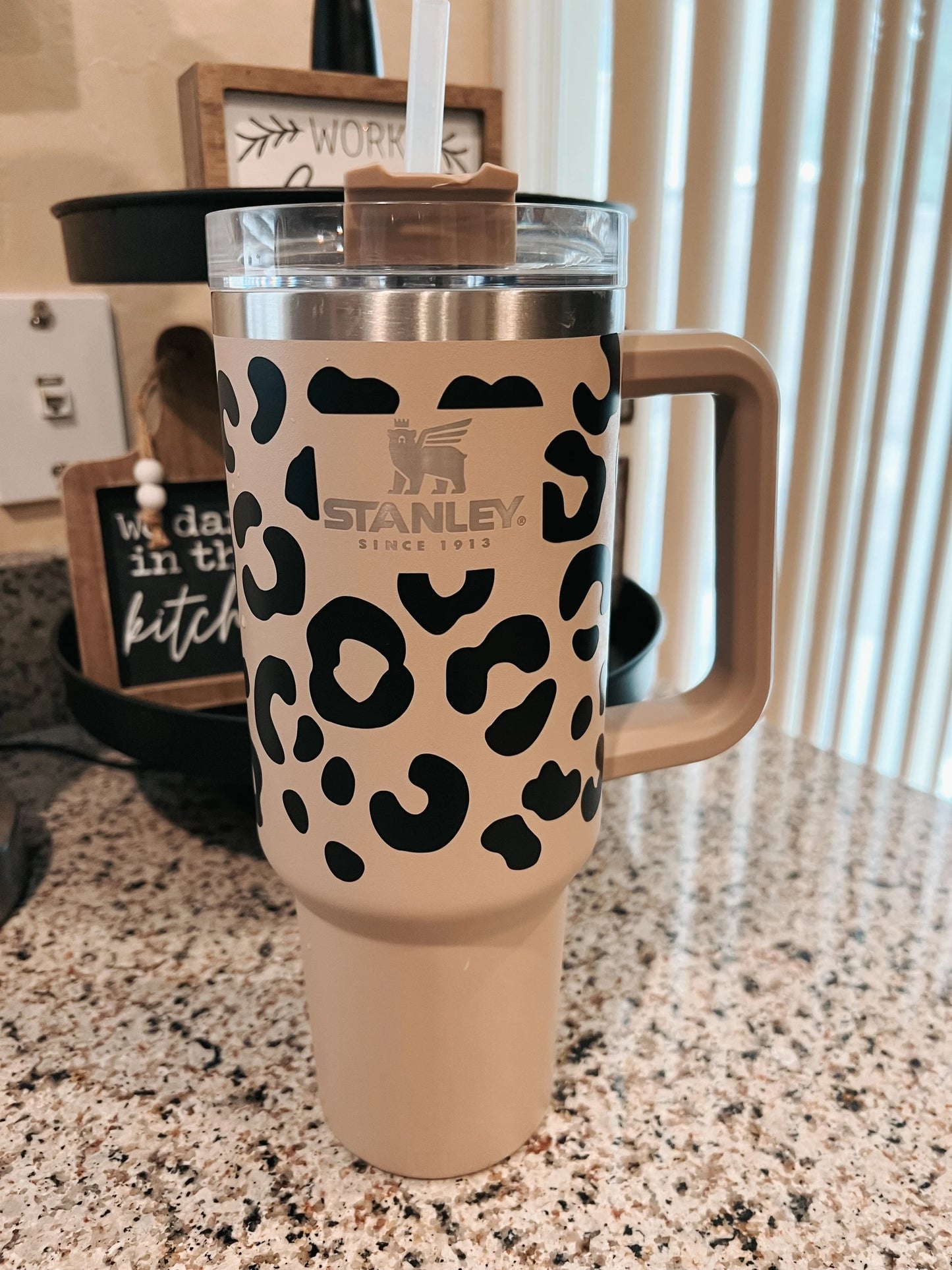 Stanley Cup Quencher Vinyl Wrap | Cheetah Print Decal Wraps | Cup Not Included