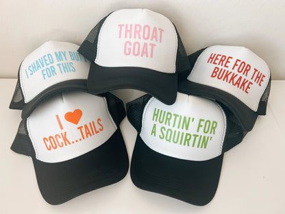 Bachelorette Party Funny Trucker Hat, Birthday Party Trucker Hats, Group Hats, Funny Hat, Bride to be