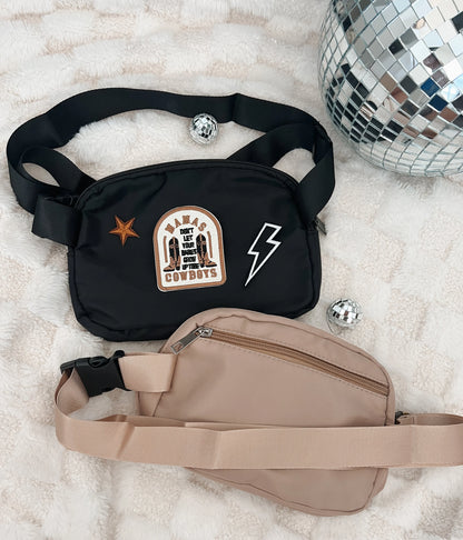 Coors Fanny Pack With Patches, Cross Body Concert Bag, Stadium Approved Purse, Patch Stadium Bag, Country Concert Bag