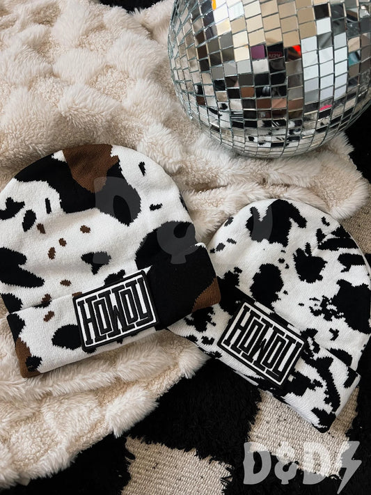 Howdy Western Beanie, Winter Beanies, Mom Hat, Trucker Hats