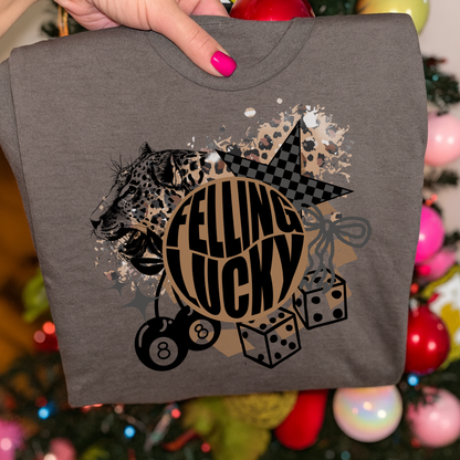 Feeling Lucky Graphic T-Shirt