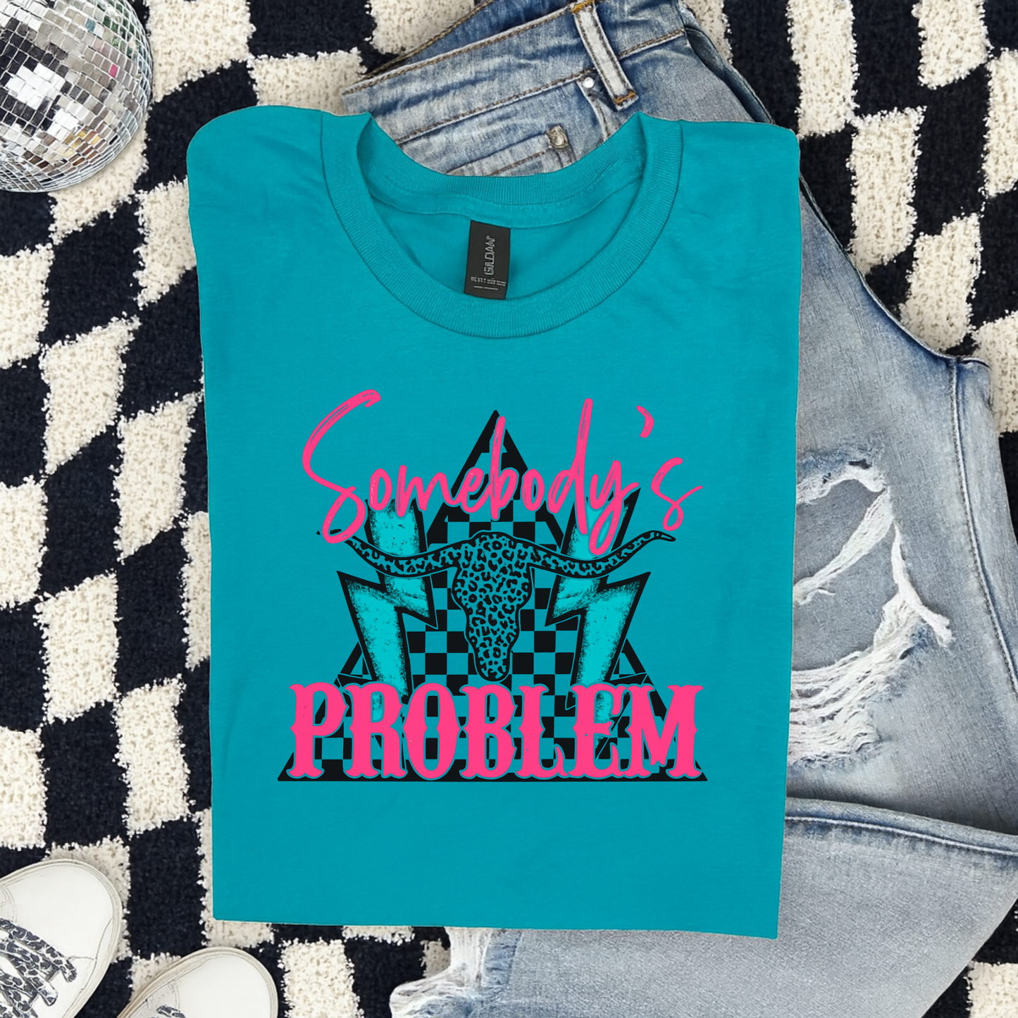 Somebody's Problem Graphic T-Shirt